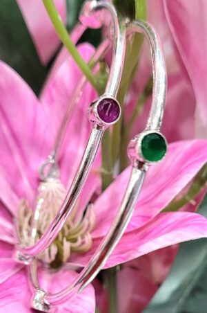 WhatsApp Image 2026-08-16 at 7.10.33 PM 92.5 Pure Silver Stylish Bangle (Pair) (Size-26)