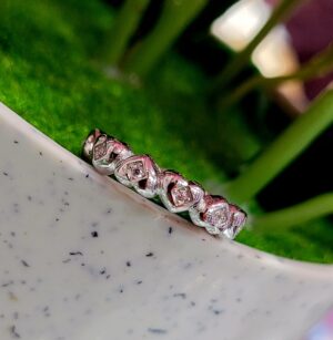 WhatsApp Image 2026-08-16 at 7.39.18 PM 92.5 Pure Silver Premium Band Heart Design Finger Ring (Size-13)
