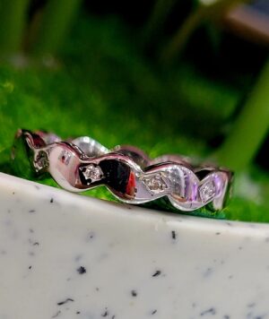 WhatsApp Image 2026-08-16 at 7.49.54 PM 92.5 Pure Silver Premium Band Beki Design Finger Ring (Size-13)