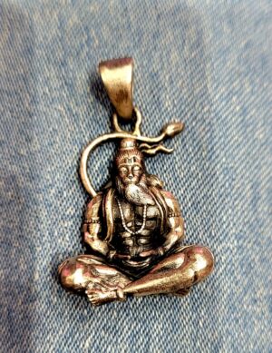 WhatsApp Image 2026-08-29 at 12.03.02 AM 92.5 Pure Silver Oxidize Jay Hanuman Pendant