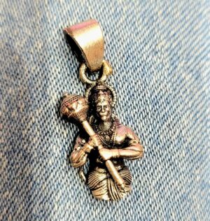 WhatsApp Image 2026-08-29 at 12.03.03 AM (1) 92.5 Pure Silver Oxidize Hanumanji Pendant