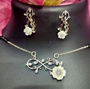 WhatsApp Image 2026-09-02 at 2.00.24 PM 92.5 Pure Silver Flower Drop Design Mangalsutra