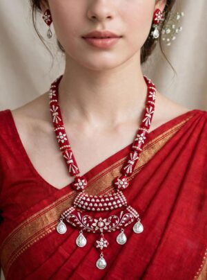 WhatsApp Image 2026-09-02 at 4.53.49 PM 92.5 Pure Silver Multicolor Partilica Ruli Pola