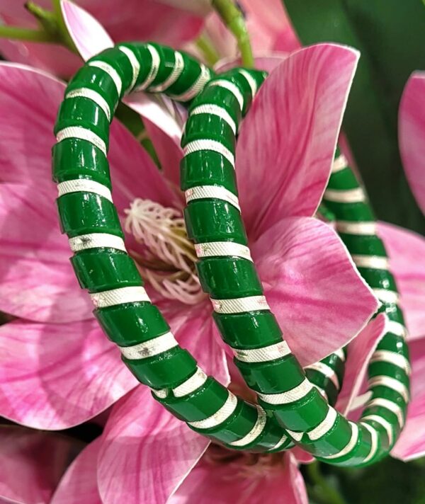 92.5 Pure Silver Green Pech Design Pola