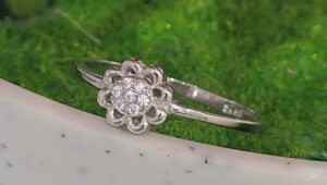 WhatsApp Image 2026-09-04 at 3.07.24 PM 92.5 Pure Silver Premium Flower Design Finger Ring (Size-12)