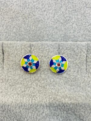WhatsApp Image 2026-09-07 at 11.43.41 PM (2) 92.5 Pure Silver Monipuri Small Round Shape Ear Tops
