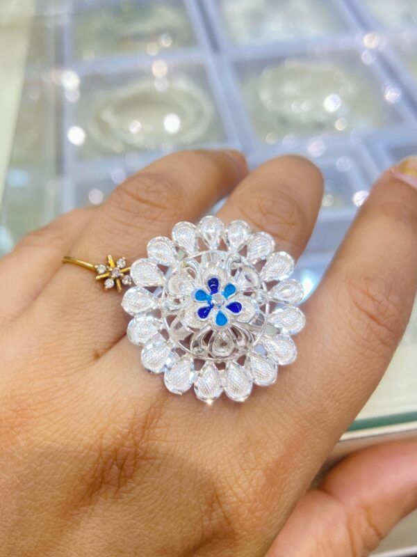 WhatsApp Image 2026-09-07 at 11.59.33 PM 92.5 Pure Silver Umbrella Minakari Adjustable Finger Ring