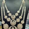 92.5 Pure Silver Kanbali Design Lahori With Earrings