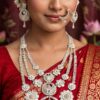 92.5 Pure Silver Kanbali Design Lahori With Earrings