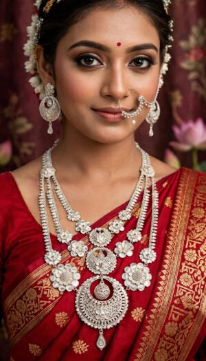 WhatsApp Image 2026-09-07 at 7.31.49 PM 92.5 Pure Silver Kanbali Design Lahori With Earrings