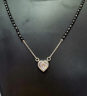 WhatsApp Image 2026-09-10 at 2.17.31 PM 92.5 Pure Silver Heart Design Mangalsutra